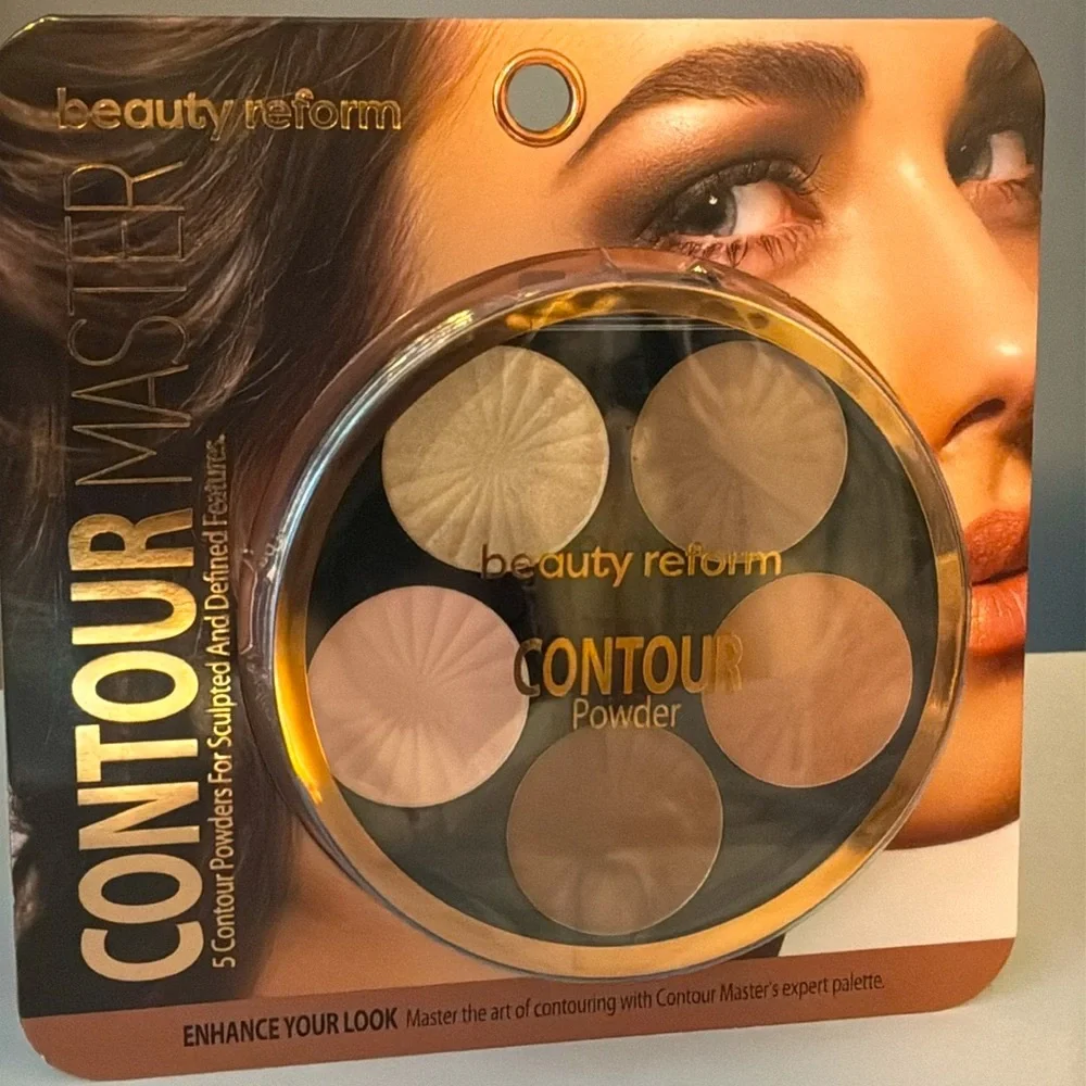 ✨🌿2/$20 Beauty Reform Contour Master – 5 Shade Contour Palette
